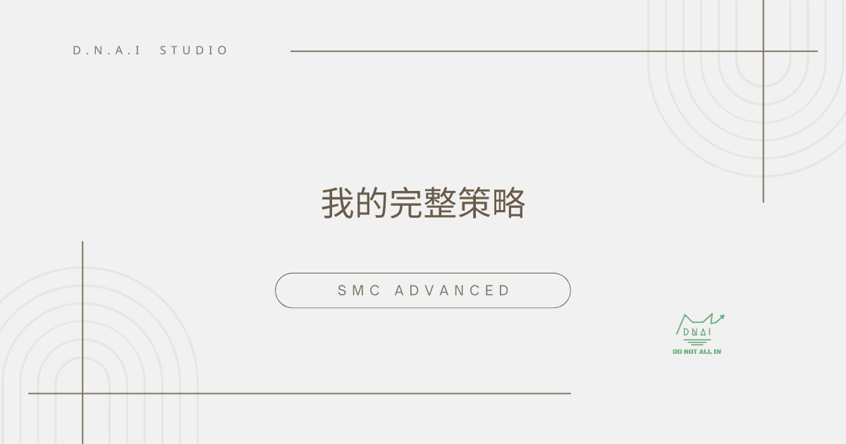 SMC Advanced | 我的完整策略