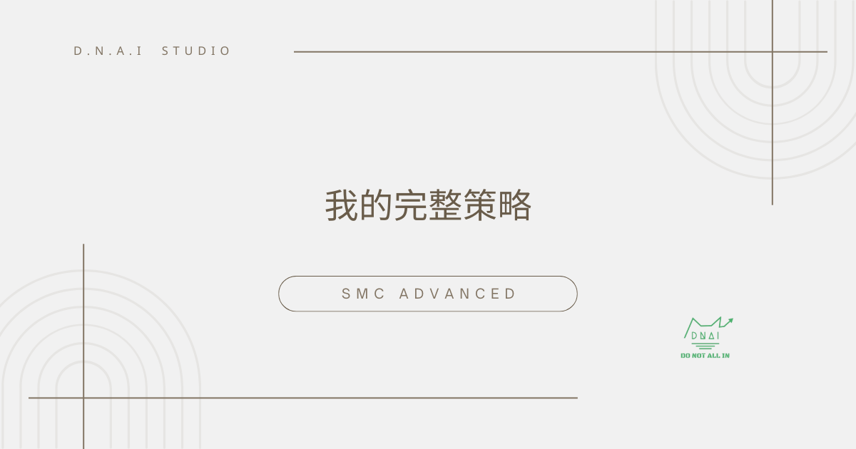 SMC Advanced | 我的完整策略